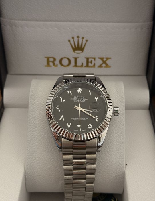 Часы Rolex с арабским циферблатом
