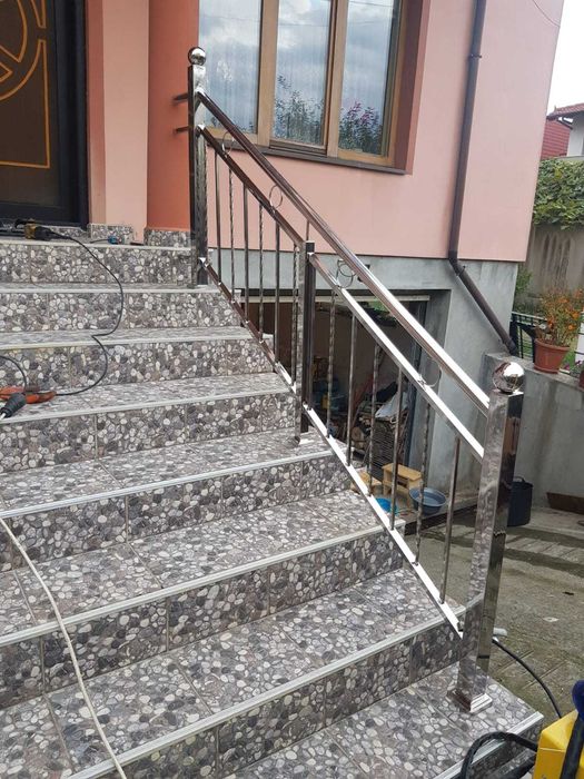 Balustrade din inox,balustrada inox ,inox