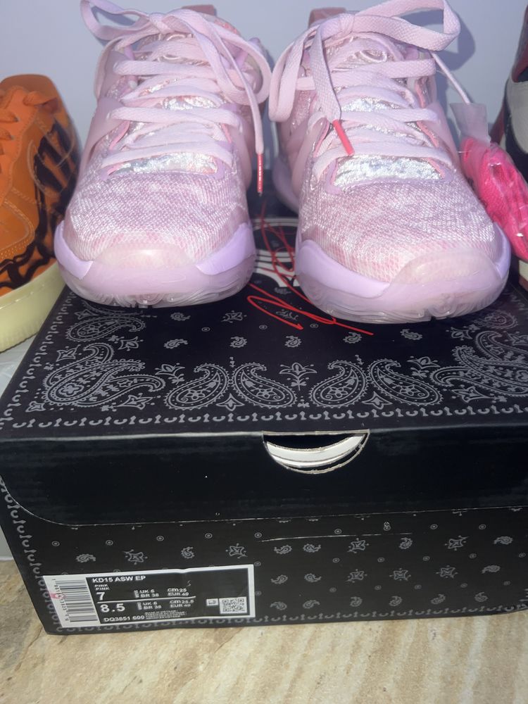 KD 15 Aunt Pearl Basketball Shoe(nu Nike,Lebron,Jordan,Kobe,Adidas)