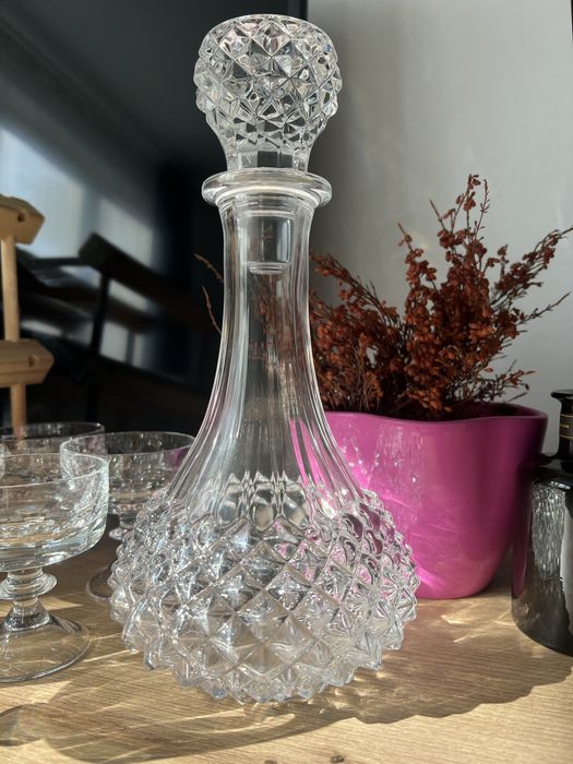 Decantor pentru tarie cristal