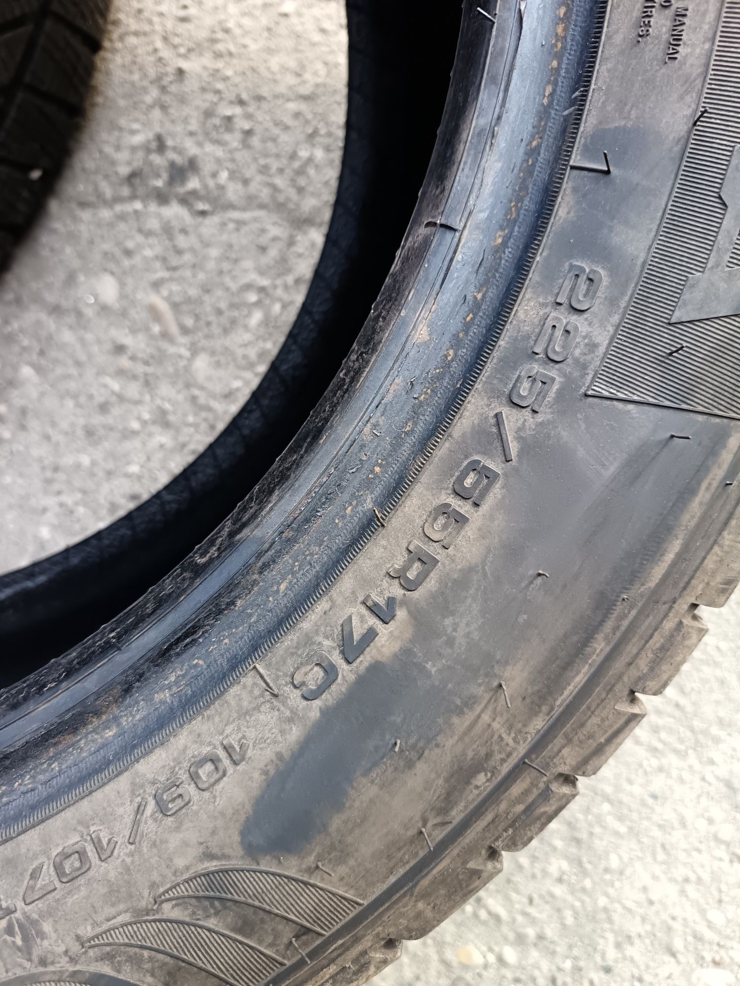 Anvelope MS 225 55 17c goodyear 2024 6.5mm