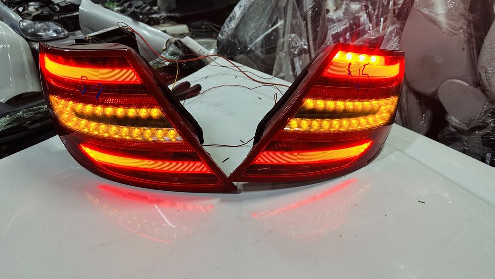 W204 рестайлинг  задний фонарь контрактный двигатель акпп бу запчасть