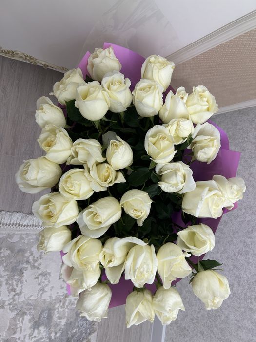 Большой букет из розы за 7000