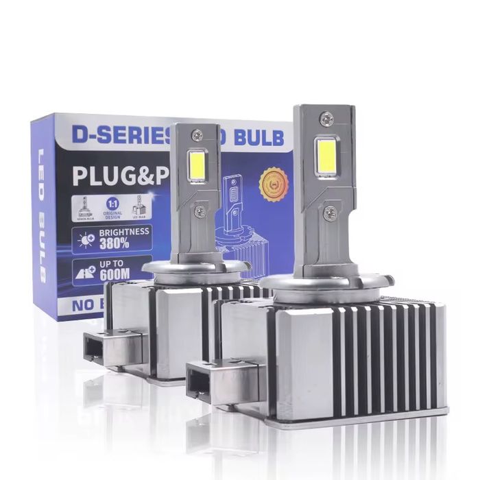 Becuri auto SIGILATE Xenon LED D1S/H7/H4 - Canbus, fără eroare in bord