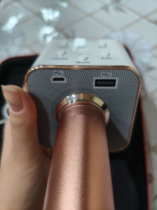 Оригинальный караоке микрофон Mangbangkorea V7