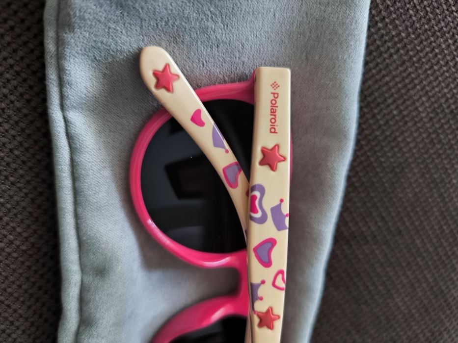 Ochelari de soare Polaroid fuchsia 4-7 ani