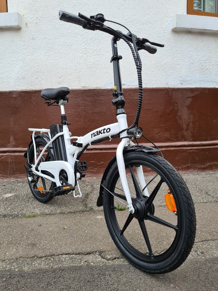 Bicicleta Pliabila Electrica 20 Nakto 35Km/h Shimano 2023