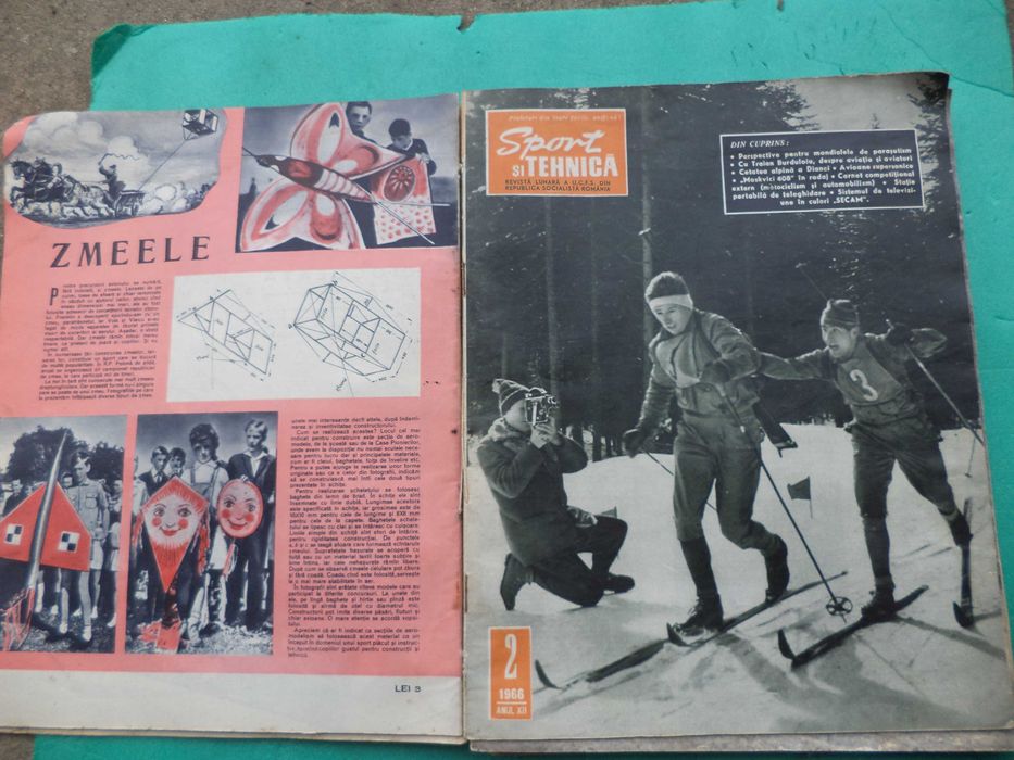 Reviste vechi Sport si Tehnica an 1966 transport gratuit vand - schimb
