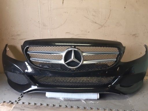 Mercedes W205 C class bara fata grila crom scheleti