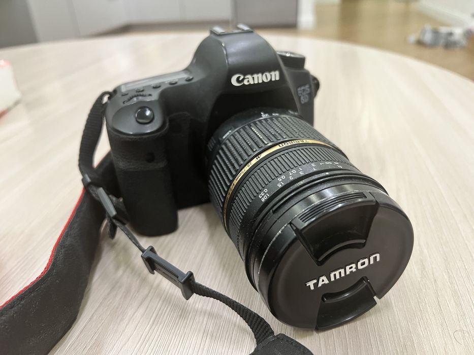 Canon EOS 6D с объективом Tamron + карта памяти 64GB + аксессуары