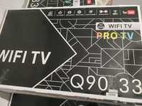 Продается новый телевизор "wifi tv" диагональ экрана 33