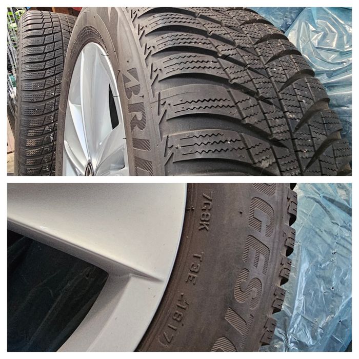 Jante aliaj 16" Skoda Octavia/Volkswagen/Seat anvelope iarna 205 55 16