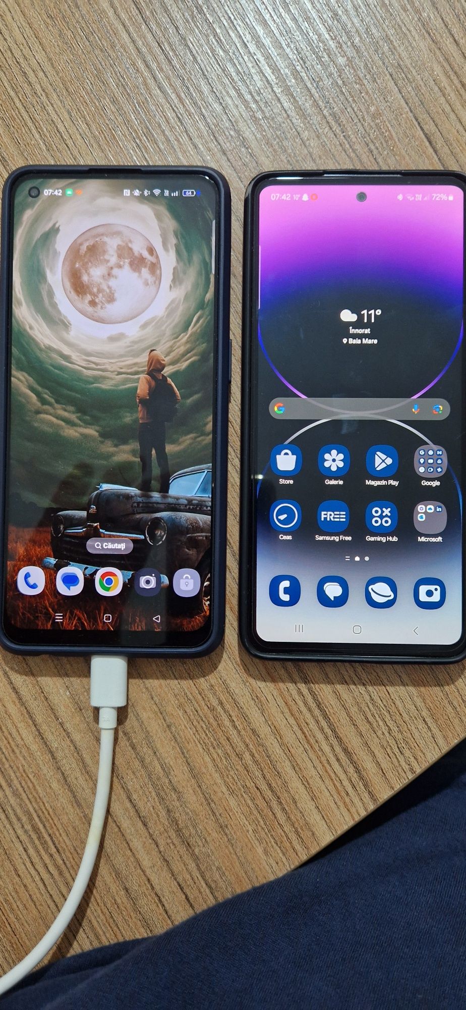 Vând sau schimb oppo reno 7lite 5g Samsung Galaxy a53 5g