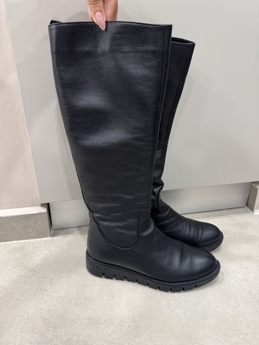 Дамски ботуши от естествена кожа