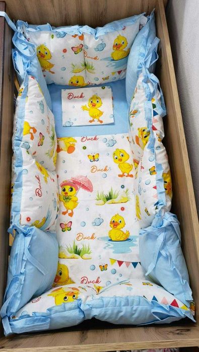 Тотална ликвидация!Бебешко спално бельо-обиколници,спално бельо и др.