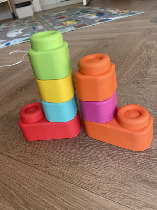 Cuburi bebe CLEMENTONI din silicon