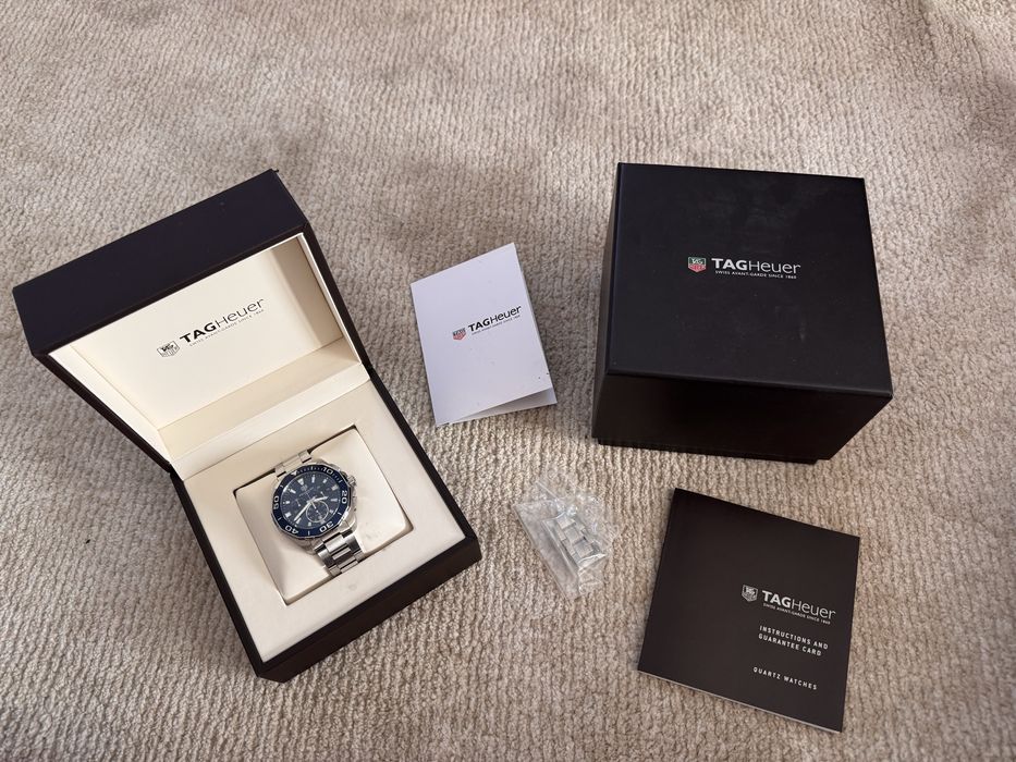 Tag Heuer Aquaracer, 43mm, quartz, ORIGINAL, ca nou