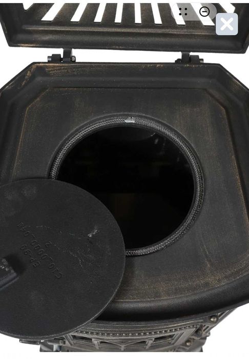 Soba Nordflam Verdo Patine