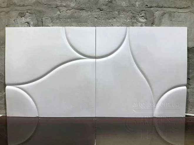 Декоративни 3D панели - 3д гипсови панели, облицовки за стени 0145