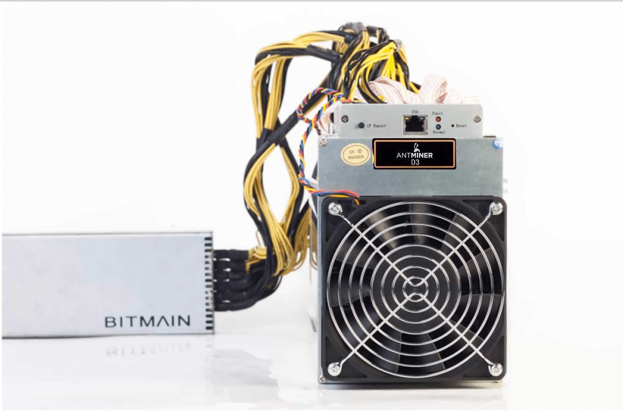 Продается Antminer D3 — полностью рабочий, в хорошем состоянии