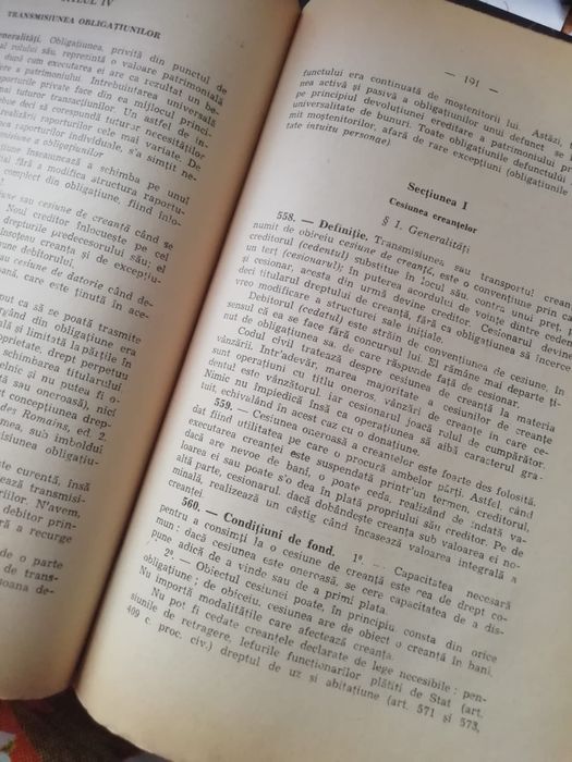 Drept Civil Român din anul 1943 - exemplar de colectie