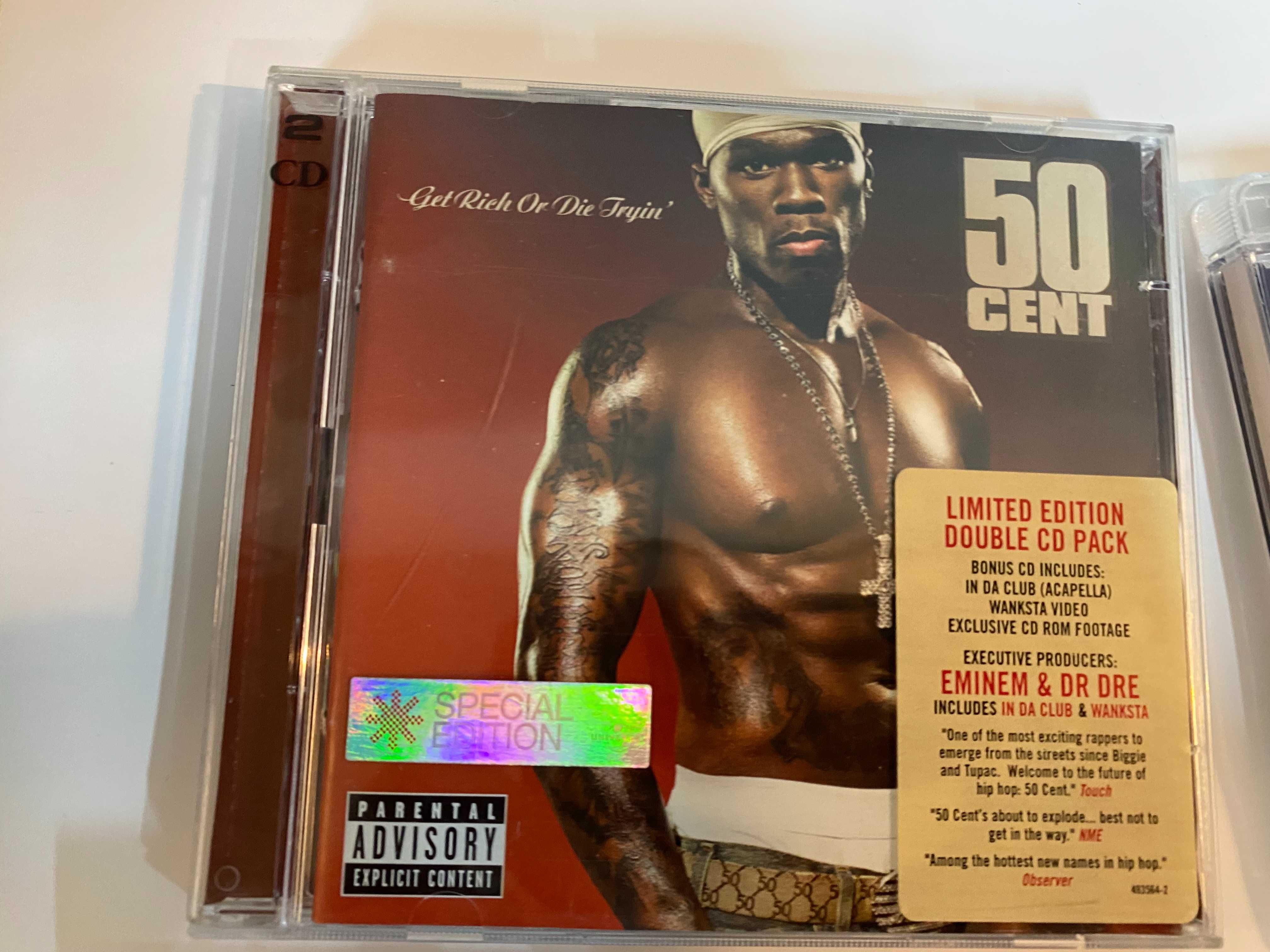 Оригинални  Албуми Дискове Eminem 50 Cent G Unit d12 CD 1999-2005