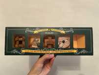 Set 5 puzzle-uri din lemn – Professor Puzzle – unul lipsă