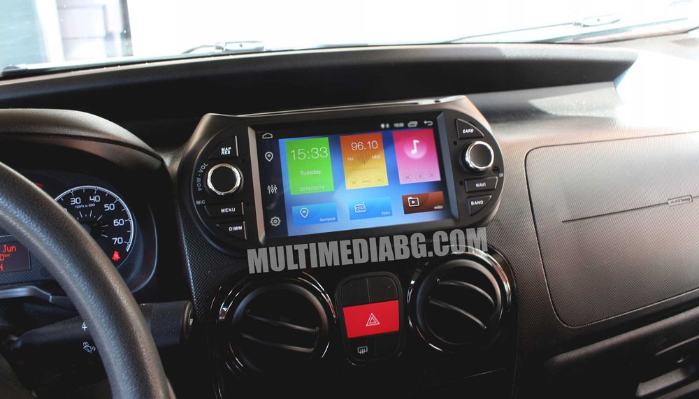 Fiat Fiorino-Qubo 2008 - 2017 Мултимедия Навигация Android