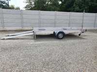 Trailer anssems 1300 kg pe 1 axa,se conduce cu cat B, bugy,atv,mașini