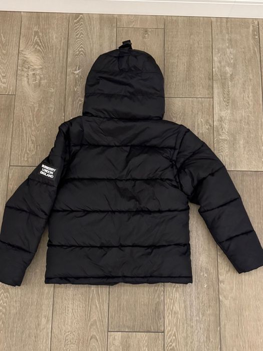 Geaca/Vesta Burberry Puffer Negru Mat