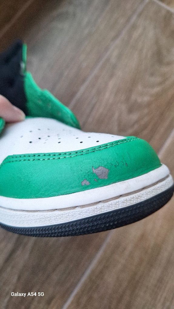 Jordan 1 mid Lucky green номер 44.5/10,5/28.5см