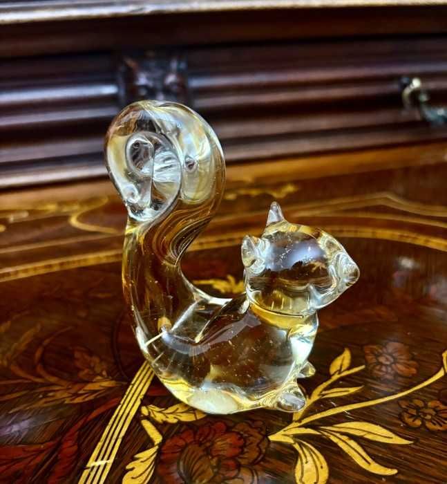 Expresive veverite-Arta Murano-nuanta ambra-Italia