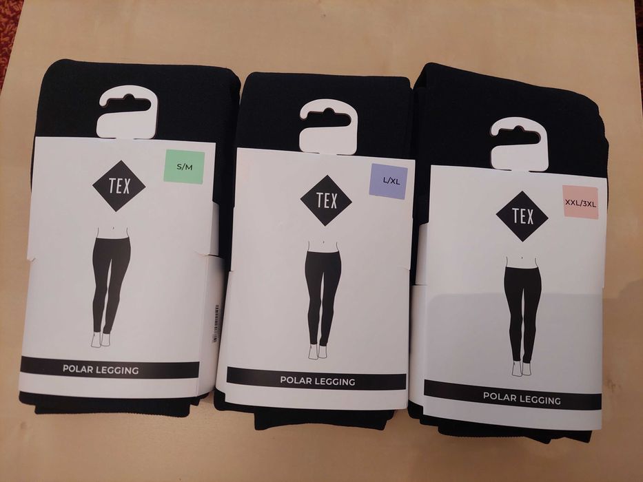 Colanți termici femei (3 perechi de mărimi diferite)