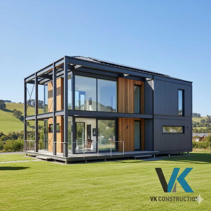 Къщи с метална конструкция, сглобяеми къщи, контейнерни къщи