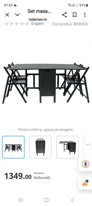 Vând masă plianta.