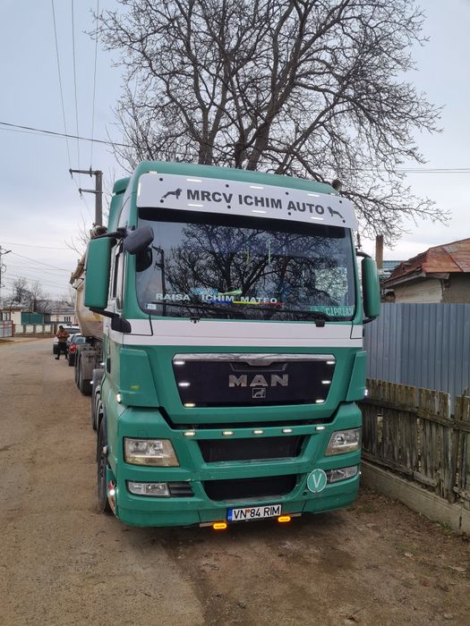 Man Tgx an 2010 Euro 5 persoană fizică