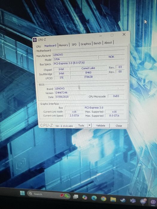 PC Lenovo i5 10400f/1660super/16gbram
