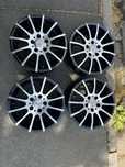 Jante aliaj 5x108 bicolore negru/crom R15 Ford/Volvo/Renault