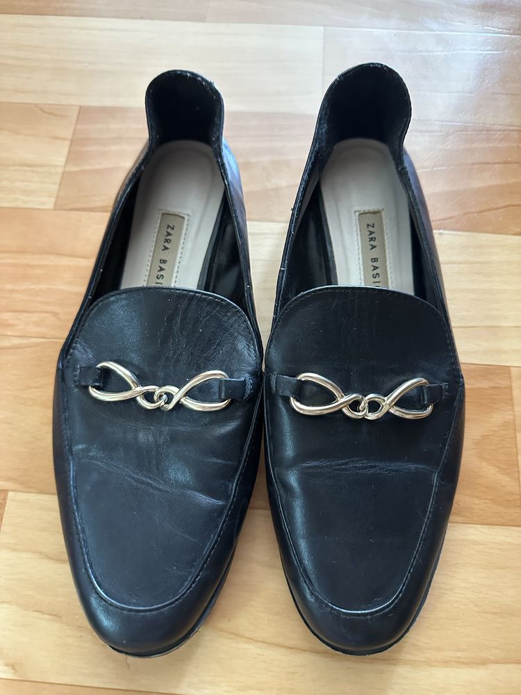Продам мокасины кожанные от zara