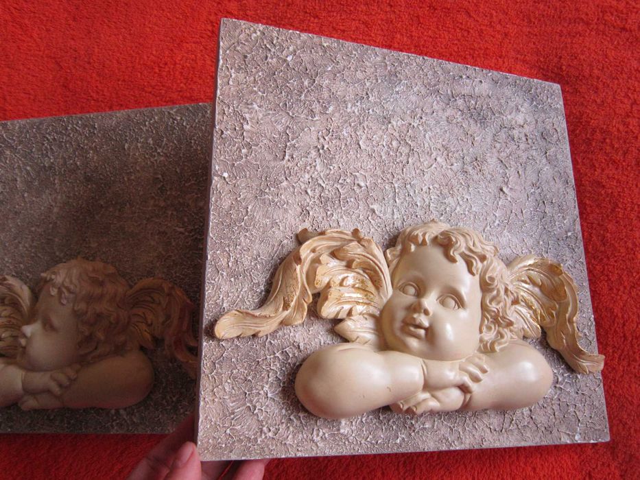 cadou rar Ingerul lui Rafael  tablou 3D vintage colectie Germania