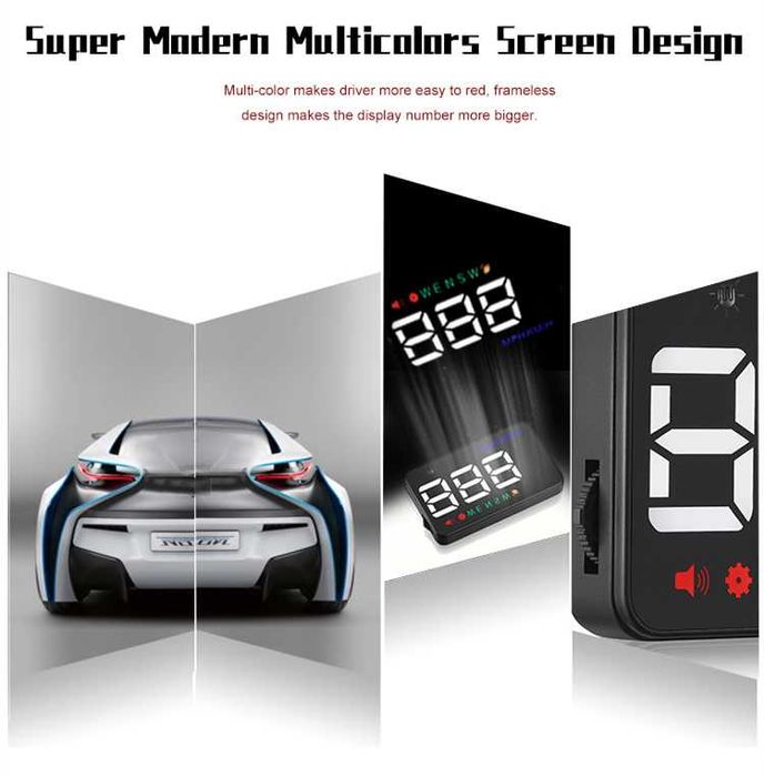 Нов Прожектор Километраж за Стъкло Head-UP Дисплей малък -8344