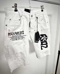 Blugi Scurti Dsquared2 Albi