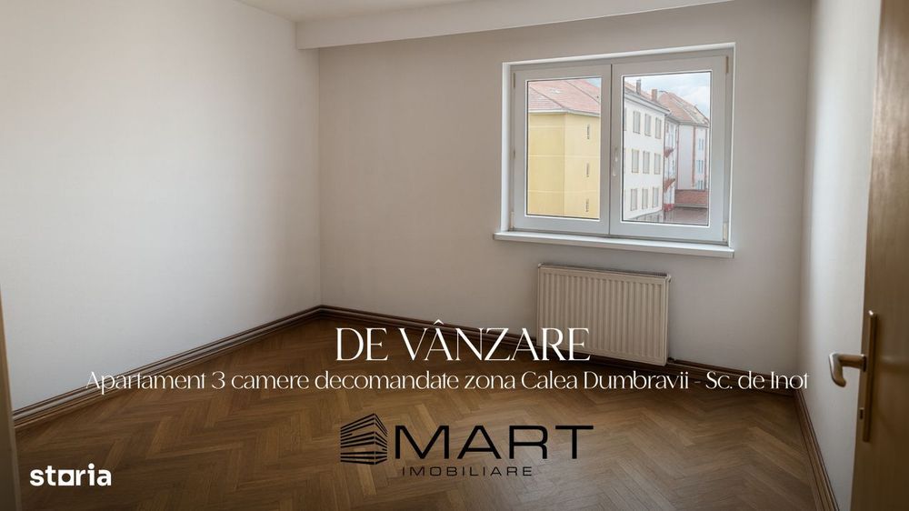 Apartament decomandat 3 camere cu pivnita | Calea Dumbravii