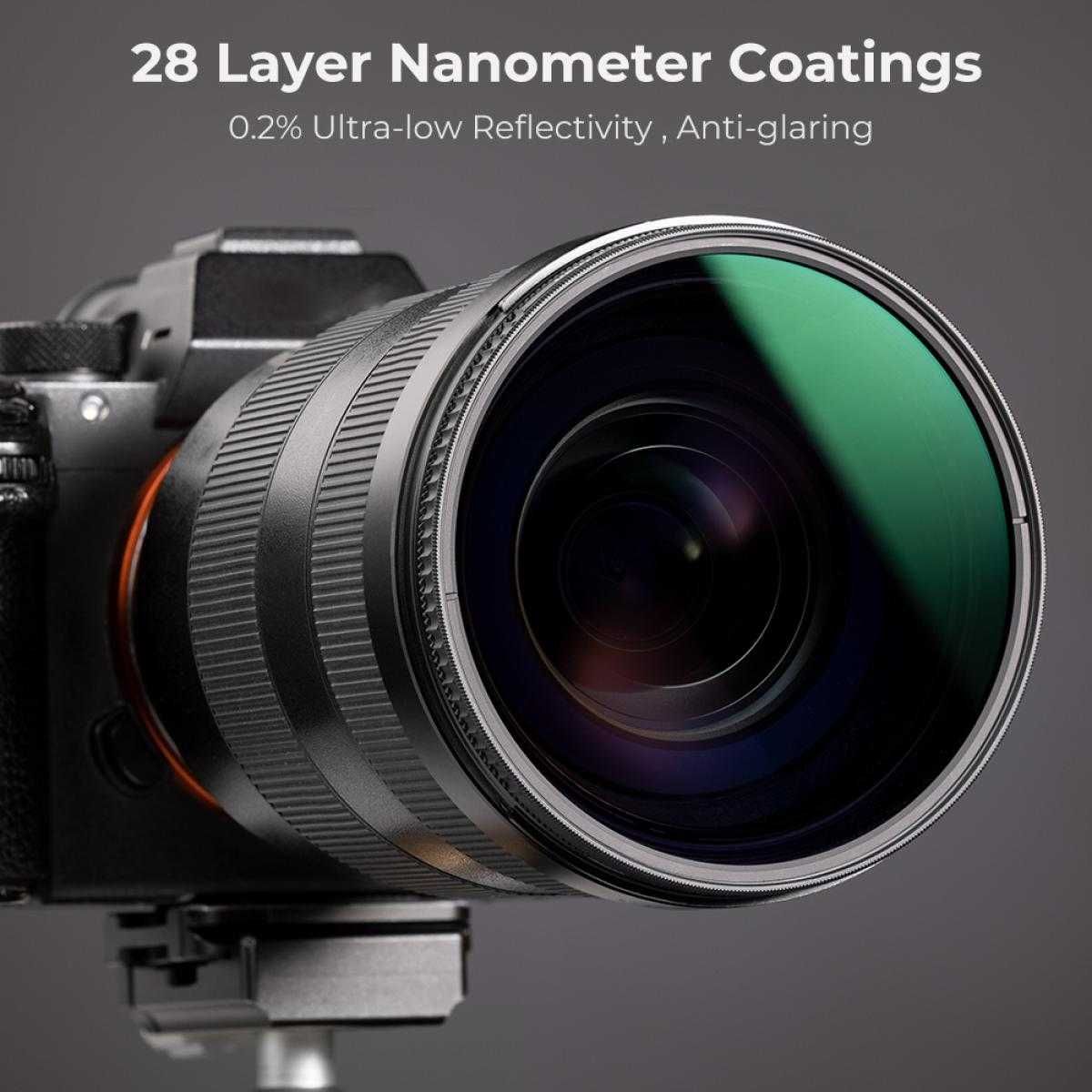 K&F Concept Nano-X CPL висококачествен поляризационен Slim CPL филтър