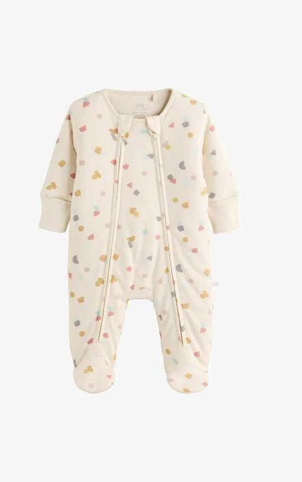 Salopeta (pijama) cu fermoar 2.5 Tog, 0-3 luni - Next