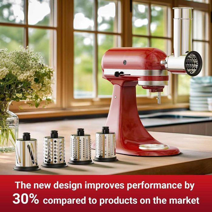 Accesorii razaotare pt. feliere și tocator pentru mixer KitchenAid Nou