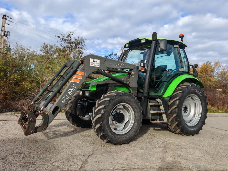 Tractor Deutz agrotron 80 MK3 cu încărcător frontal mailleux