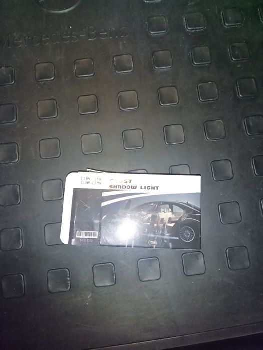 LED лого на вратите МЛ w166