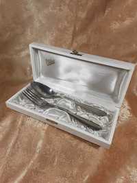 Set tacamuri placate argint Eldee Anglia colectie vintage