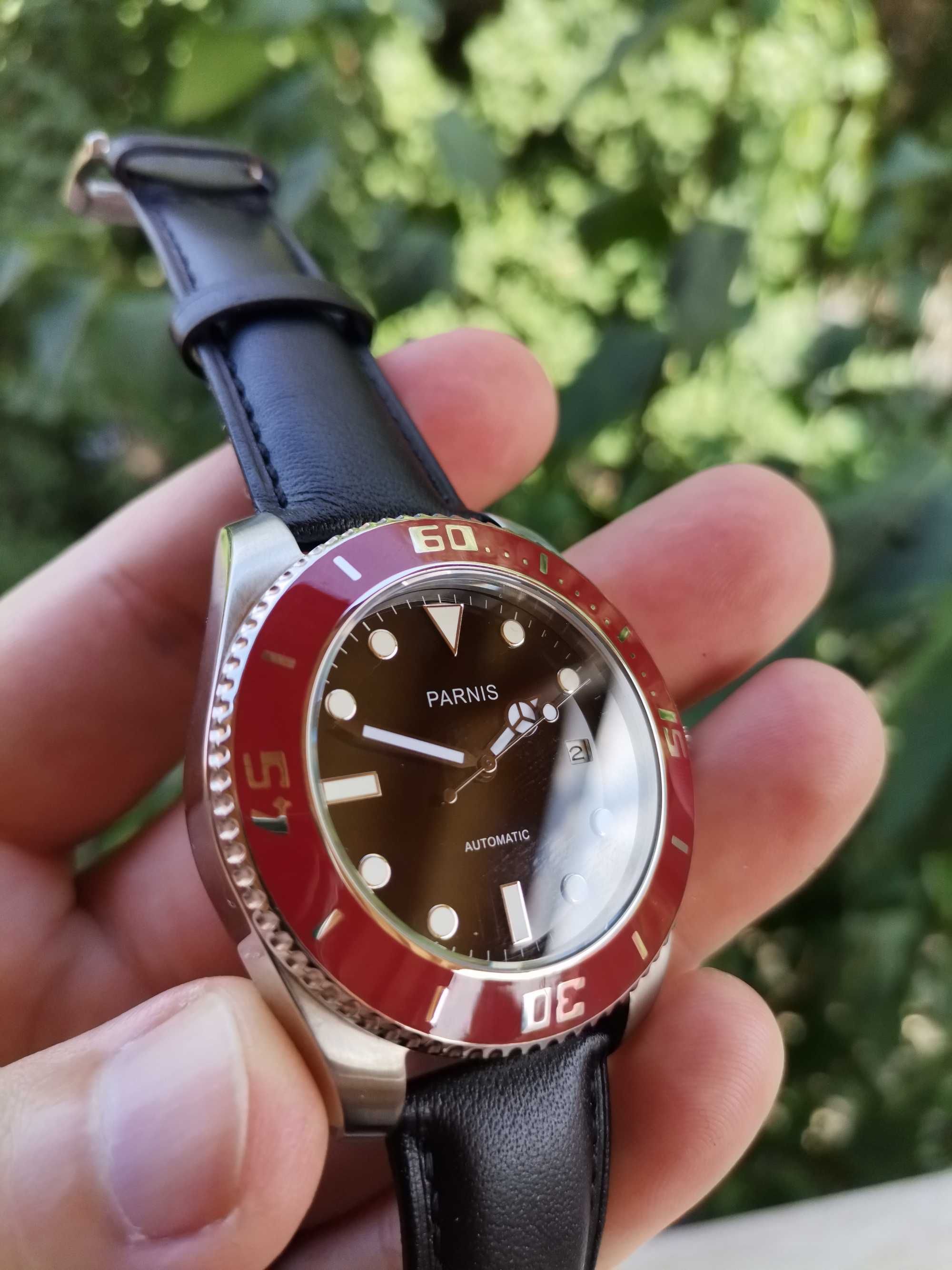 Parnis Black Bay Automatic 43 mm